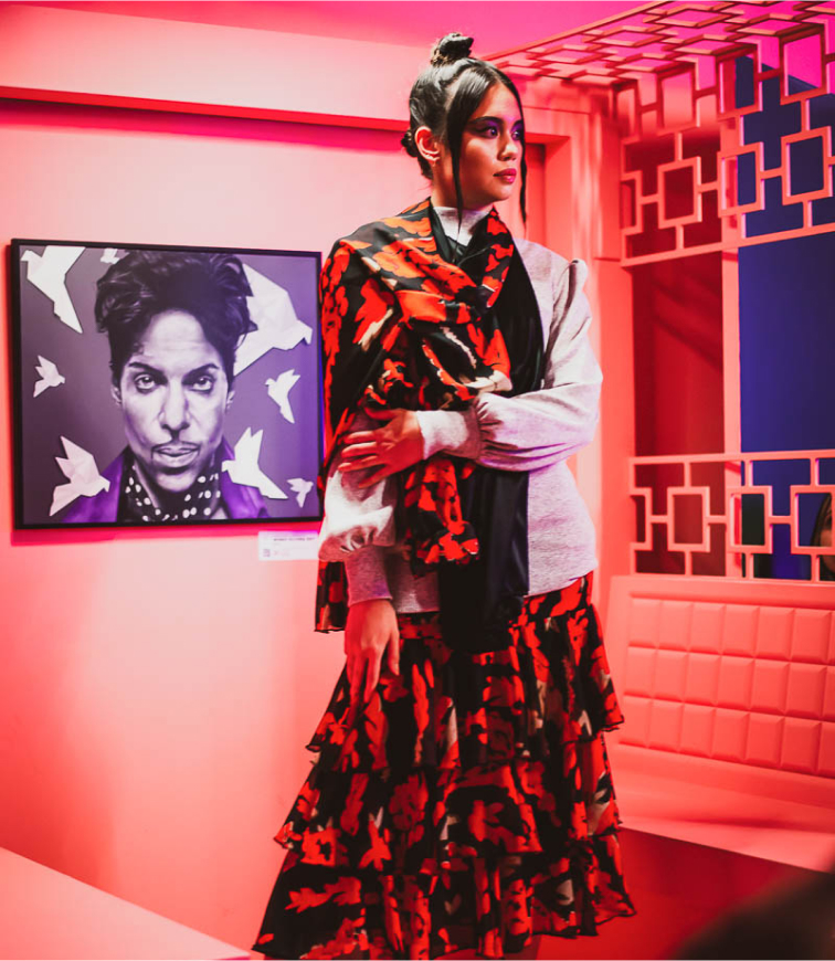 Runway walk at C-Tribe x Fashion